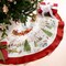 Threadmade Home Santa's Snowy Sleighride Christmas Tree Skirt, Multicolor - 48"W x 48"L